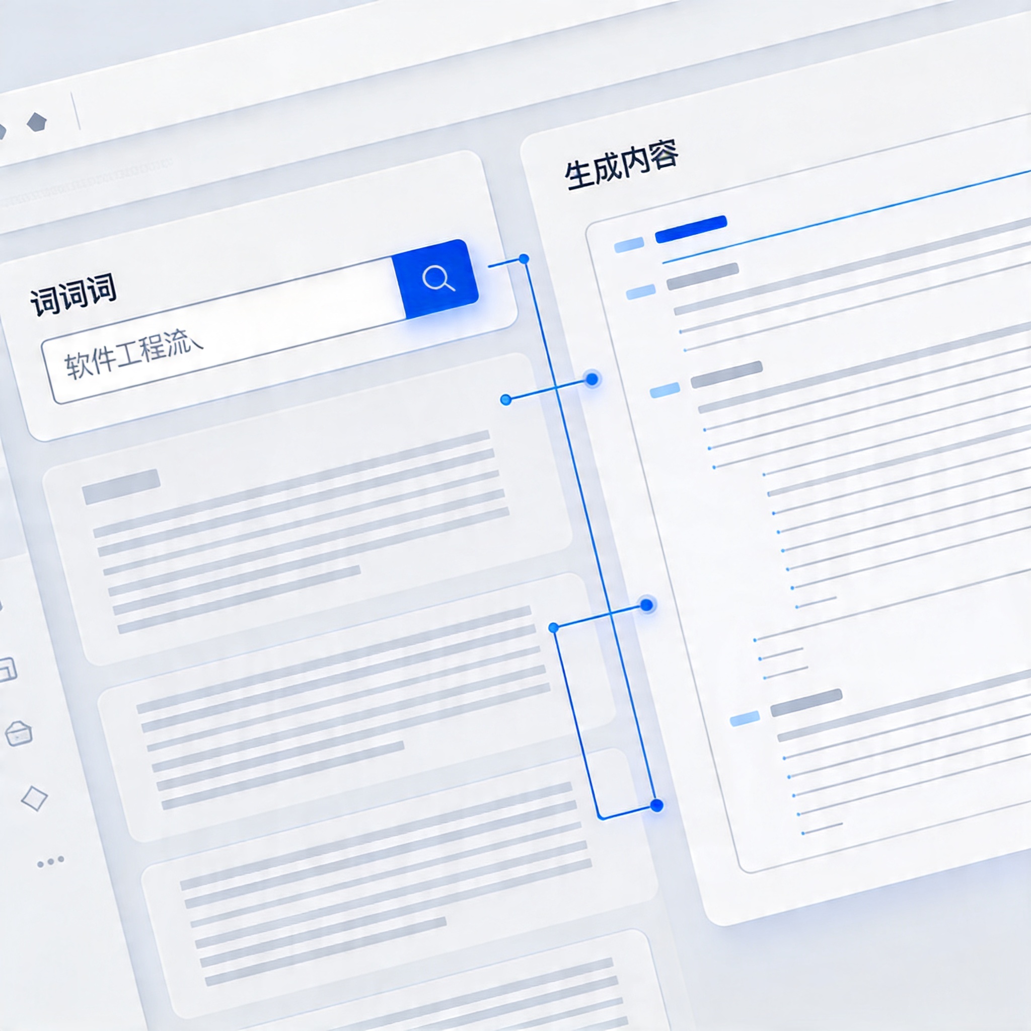 通义千问基础功能操作界面抽象图