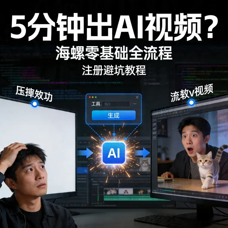 海螺视频生成器新手教程：2026年最新注册到出片全流程