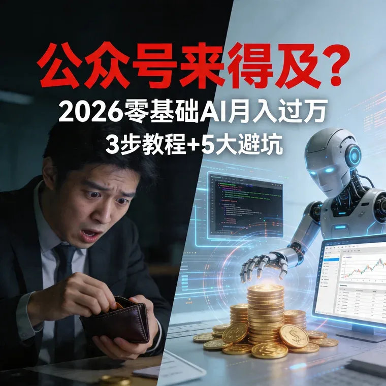 2026年零基础用AI做公众号还来得及吗？新手入门避坑指南