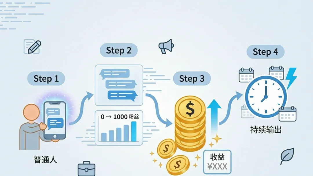 普通人用AI做公众号副业，月入5000的真实路径和避坑指南