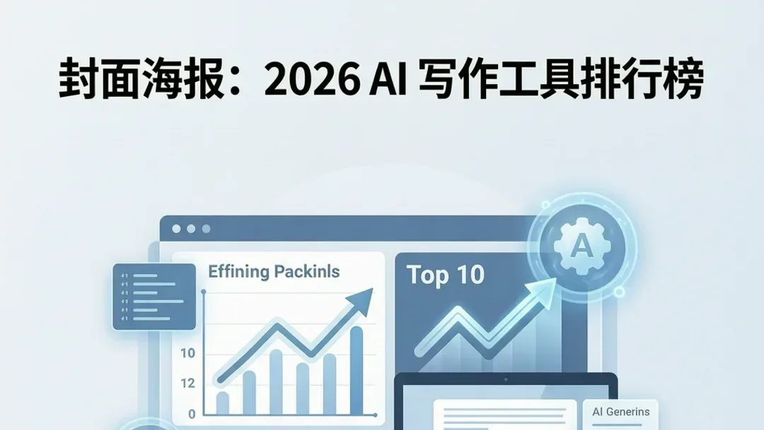 2026 年 AI 写作副业工具排行榜：最适合做自媒体的 AI 推荐