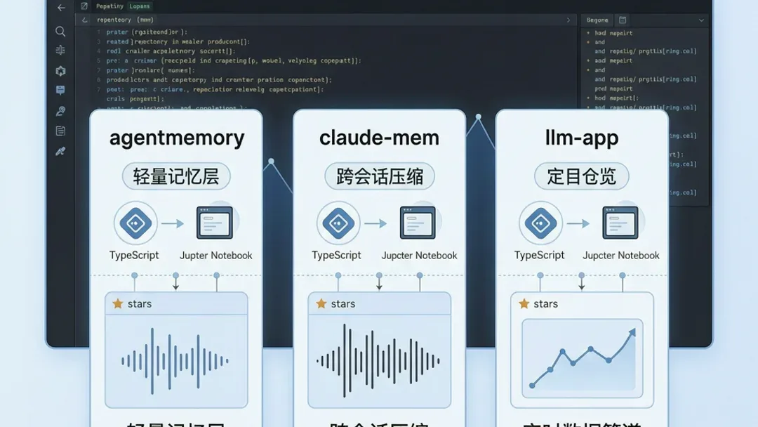 AI Agent 记忆功能怎么实现？从 agentmemory 到 claude-mem 的 3 种方案对比