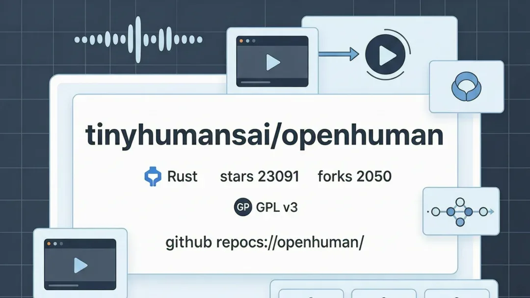 tinyhumansai/openhuman：23k stars 的个人 AI 超级智能体