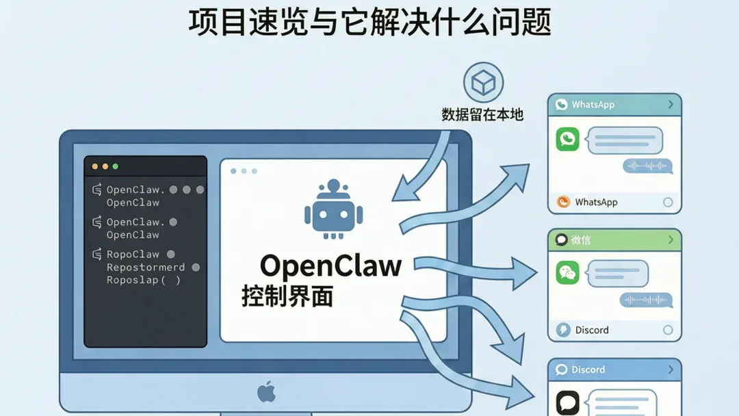 OpenClaw：可在本地运行、支持 20+ 通信通道的个人 AI 助理