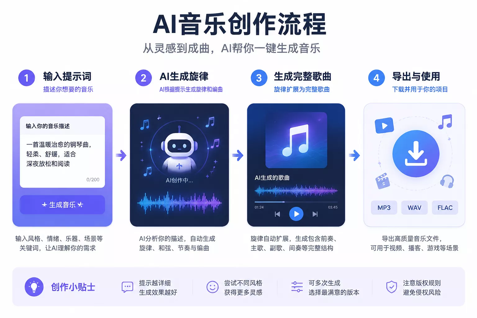 AI音乐有版权吗？2026最新避坑指南：Suno、Udio生成歌曲能商用吗？