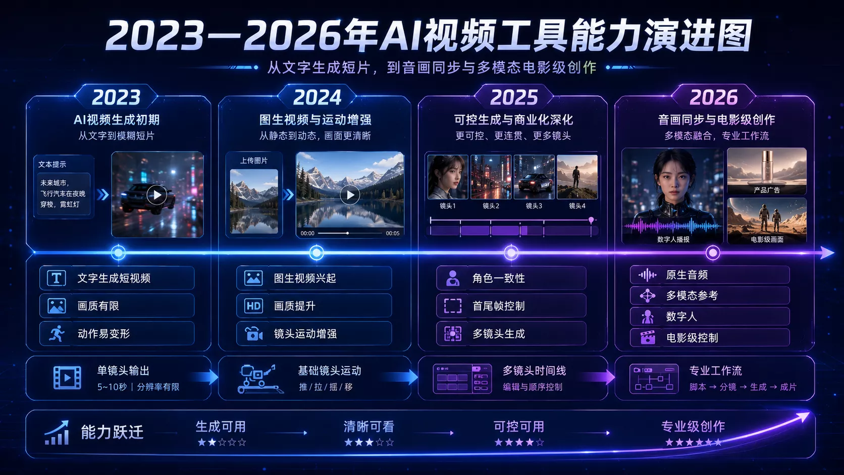 2026年最新AI一键生成视频工具大全：15款软件横评与选择指南