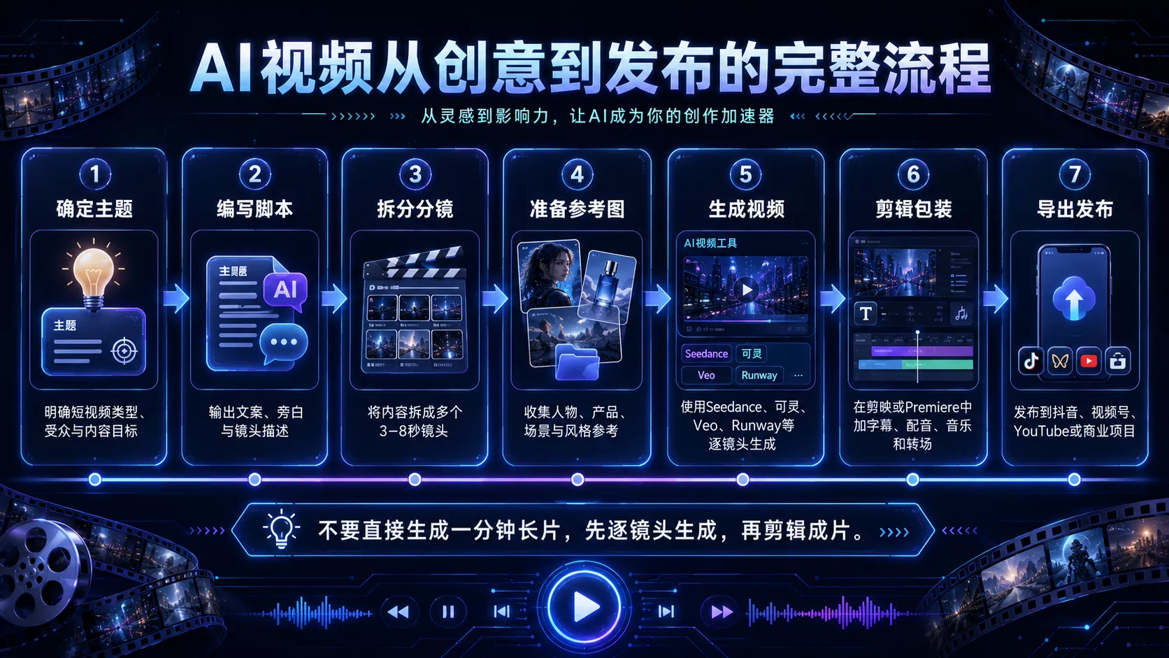 2026年AI视频生成工具排行榜:Sora退场后,Seedance、可灵、Veo谁最好用?