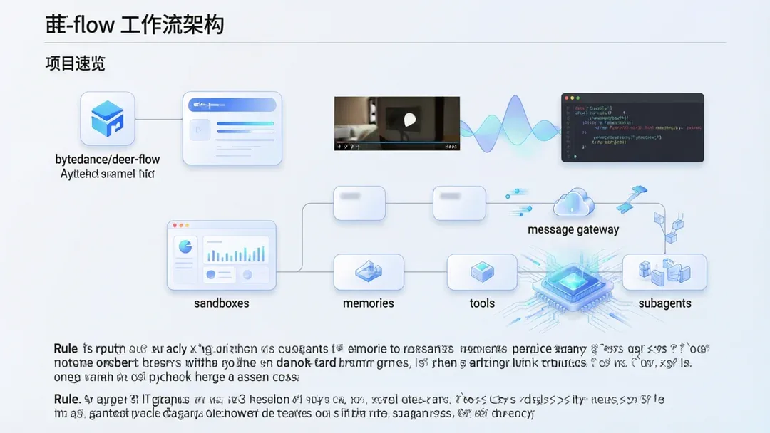 deer-flow：处理 minutes 到 hours 级别任务的开源 SuperAgent 框架
