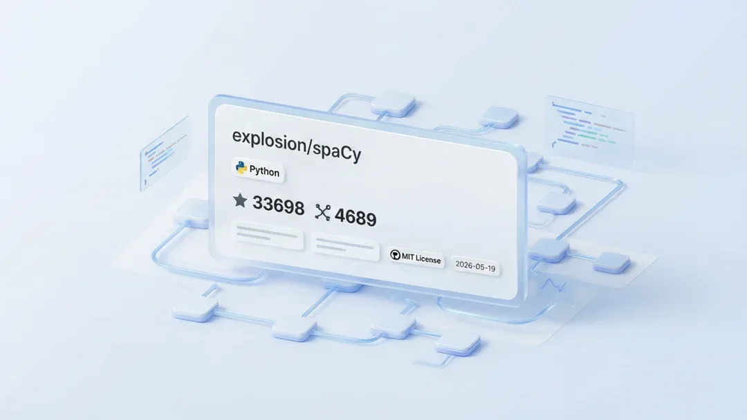 spaCy：工业级自然语言处理开源项目速览