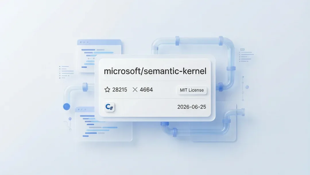 semantic-kernel：开源 AI 项目速览与适用场景