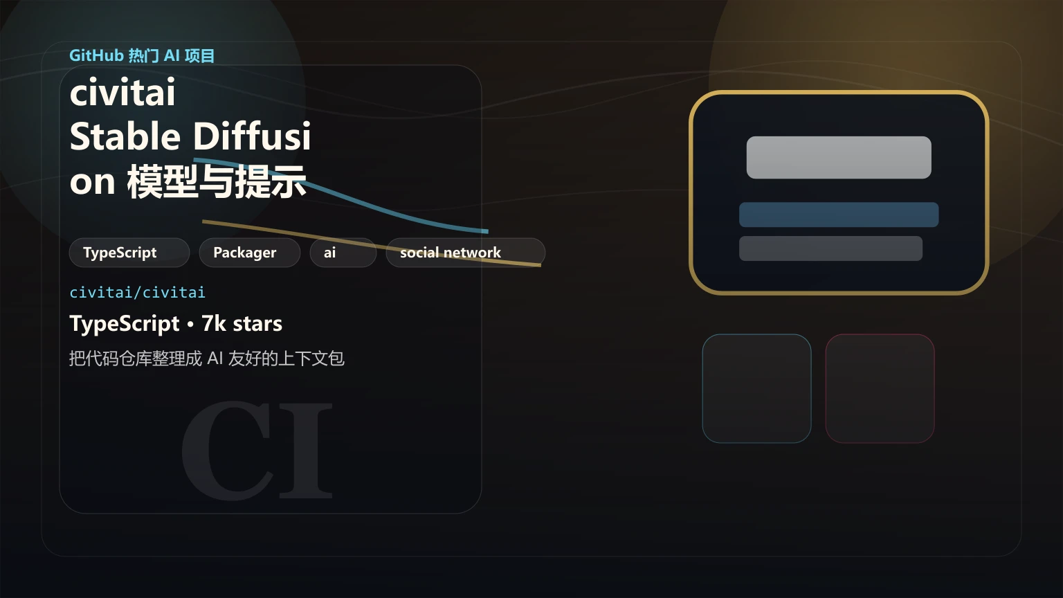 civitai：Stable Diffusion 模型与提示词资源社区平台