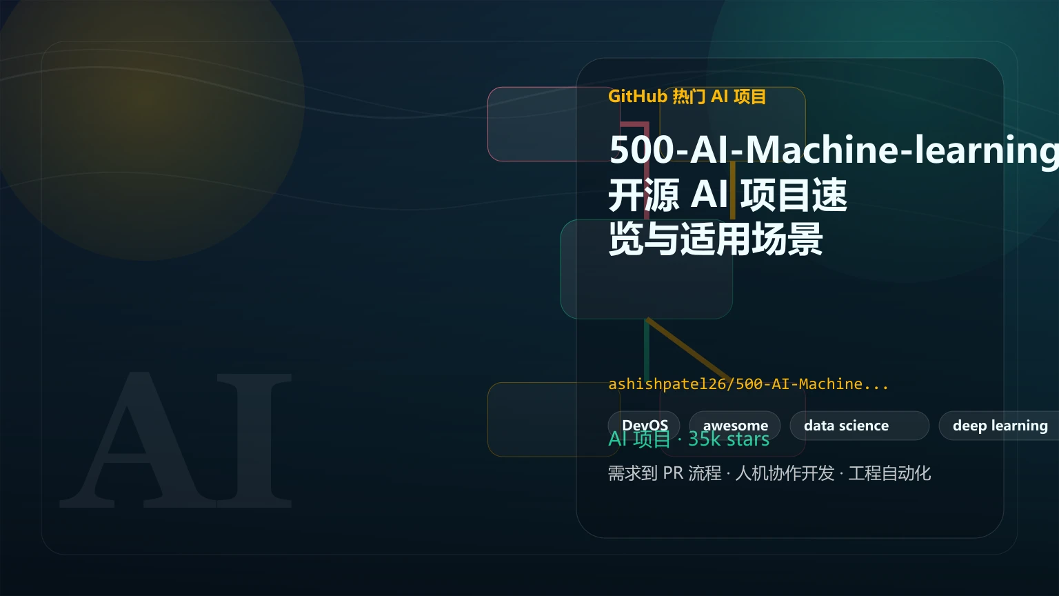 500-AI-Machine-learning-Deep-learning-Computer-vision-NLP-Projects-with-code:开源 AI 项目速览与适用场景